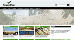 Desktop Screenshot of palsgaardspaer.dk