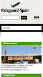 Mobile Screenshot of palsgaardspaer.dk