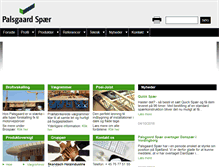 Tablet Screenshot of palsgaardspaer.dk